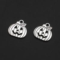 Sinc Alloy Pendants, Pumpkin, dath bunaidh, 17mm, 500ríomhairí pearsanta/Mála, Díolta De réir Mála