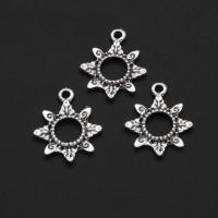 Zinc Alloy Pendants Sun original color 21mm Sold By Bag