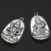 Zinc Alloy Pendants original color 51mm Approx Sold By Bag