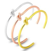 Nehrđajući čelik Pljuska Bangle, pozlaćen, Podesiva & modni nakit, više boja za izbor, 61mm, Prodano By PC