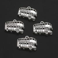 Zinc Alloy Pendants Bus original color 25mm Approx Sold By Bag