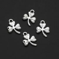 En alliage de zinc Trèfle Pendentif, Trois Clover Leaf, couleur originale, 17mm, Environ 1000PC/sac, Vendu par sac