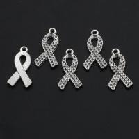 Zink legering hanger Rhinestone instelling, Zinc Alloy, oorspronkelijke kleur, 24mm, Ca 1000pC's/Bag, Verkocht door Bag