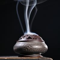 Traditional Ceramic Inserted Burner Incense Seat Porcelain plated for home and office & durable Sold By PC