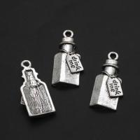 Zinc Alloy Pendants Bottle original color 34mm Approx Sold By Bag