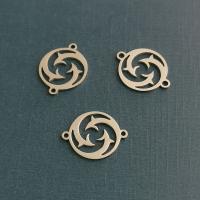 Edelstahl Schmuckverbinder, plattiert, Modeschmuck, keine, frei von Nickel, Blei & Kadmium, 20x1.20x16mm, verkauft von PC