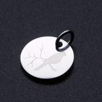 Titanium Steel Pendants Bird polished DIY Sold By Bag