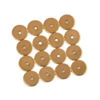 Messing Zwischenperlen, plattiert, DIY, goldfarben, 8mm, 100PCs/Tasche, verkauft von Tasche