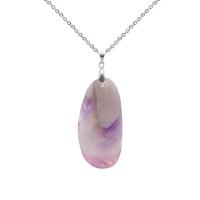 Amethyst Pendant irregular DIY purple 28-42mmuff0c22-32mm Sold By PC