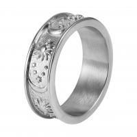 Bague en alliage de zinc, Placage, soleil et la lune & normes différentes pour le choix & pour femme, plus de couleurs à choisir, 10PC/lot, Vendu par lot