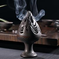 Traditional Ceramic Inserted Burner Incense Seat Porcelain plated for home and office & durable Sold By PC