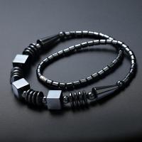 Gemstone smycken halsband, Obsidian, Unisex, svart, Säljs av PC