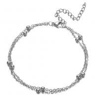 Bracciale gioielli in acciaio inossidabile, acciaio inox, with 1.97inch extender chain, placcato, gioielli di moda & per la donna, nessuno, Lunghezza Appross. 6.69 pollice, Venduto da PC