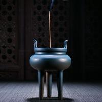 Traditional Ceramic Inserted Burner Incense Seat Porcelain plated for home and office & durable Sold By PC