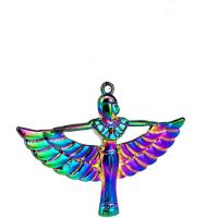 Zinc Alloy Pendants colorful plated DIY multi-colored Length 45 cm Sold By PC