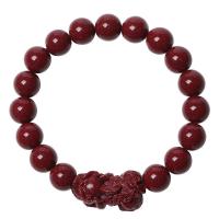 Moda Cinabrio pulsera, Bestia salvaje Fabulous, para la pareja, morado, longitud 18 cm, Vendido por UD