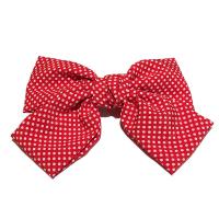 قماش بوكونت مشبك الشعر, BOWKNOT, طبع, نمط الكورية & للمرأة, المزيد من الألوان للاختيار, 220mm, تباع بواسطة PC