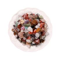 gemstone Chips, Rainbow Quartz, Nuggets, forskellig størrelse for valg & ingen hul, flerfarvede, 10Tasker/Lot, Solgt af Lot