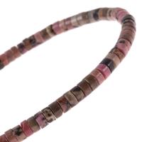 Mixed Gemstone Beads Natural Stone Flat Round polished DIY Sold Per 38 cm Strand