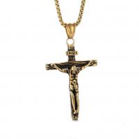 Stainless Steel Cross Pendants Crucifix Cross plated fashion jewelry Sold By PC