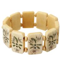 damh Bone Bracelet, unisex, 17x27mm, Fad Thart 7.87 Inse, Díolta De réir PC