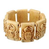 damh Bone Bracelet, unisex, 18x28mm, Fad Thart 7.87 Inse, Díolta De réir PC