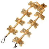 ox Bone Bead, Dragonfly, du kan DIY, flere farver til valg, 40x45mm, Ca. 9pc'er/Strand, Solgt Per Ca. 15.74 inch Strand