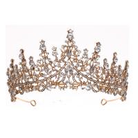 Tiaras, Cinko lydinys, padengtą, moters & su Kalnų krištolas, daugiau spalvų pasirinkimas, 70x150mm, Pardavė PC