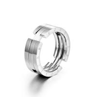 Titanium Čelik Finger Ring, višenamjenski & različite veličine za izbor, 8mm, Prodano By PC