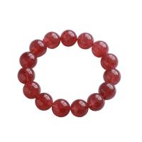 Strawberry Quartz Bracelet polished natural Sold By Strand