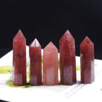 Strawberry Quartz Quartz Points, poli, normes différentes pour le choix, Vendu par PC