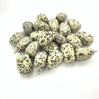 Dalmatiankoira Riipus, kanssa Sinkkiseos, Nuggets, kiiltävä, sekavärit, 14mm, Myymät PC