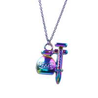 Zinc Alloy Pendants colorful plated fashion jewelry multi-colored Sold By PC