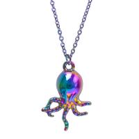 Sinc Alloy Pendants Ainmhithe, Octopus, ildaite plátáilte, jewelry faisin, il-daite, 15x5x20mm, Díolta De réir PC