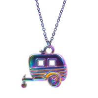 Zinc Alloy Pendants colorful plated fashion jewelry multi-colored Sold By PC