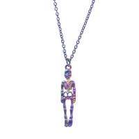 Sinc Alloy Pendants, Cnámharlach, ildaite plátáilte, jewelry faisin, il-daite, 9x2x39mm, Díolta De réir PC