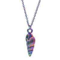 Zinc Alloy Pendants Conch colorful plated fashion jewelry multi-colored Sold By PC