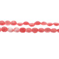 Resin Jewelry Beads DIY & imitation coral pink Sold Per 38 cm Strand