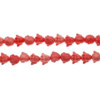 Resin Jewelry Beads DIY & imitation coral pink Sold Per 38 cm Strand