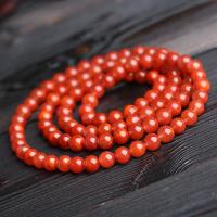 108 Mala koraliki, Yunnan Red Agate, dla obu płci & różnej wielkości do wyboru, sprzedane przez Strand