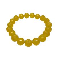 Jade Geel Armband, uniseks, geel, Lengte Ca 15 inch, Verkocht door PC