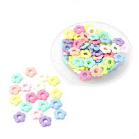 Solid Color Akryl perler, Flower, du kan DIY, flere farver til valg, 19mm, Solgt af G