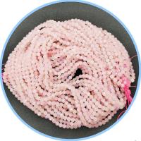 Perles Quartz Rose naturel, Rond, poli, DIY & facettes, rose, Vendu par 39 cm brin