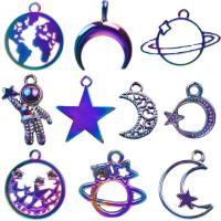 Sinc Alloy Pendants, ildaite plátáilte, jewelry faisin, il-daite, 11-27mm, 10ríomhairí pearsanta/Mála, Díolta De réir Mála