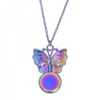 Zinc Alloy Animal Pendants colorful plated fashion jewelry multi-colored Length 45 cm Sold By PC