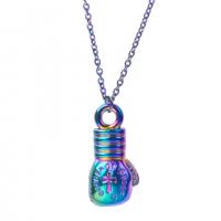 Zinc Alloy Pendants colorful plated fashion jewelry multi-colored Length 45 cm Sold By PC