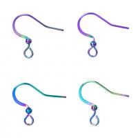 Sinc Alloy Hook earring, ildaite plátáilte, jewelry faisin, il-daite, Díolta De réir PC