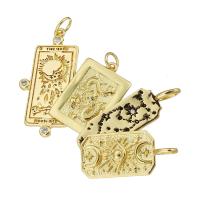 Brass Jewelry Pendants gold color plated Approx 3mm Sold By Lot