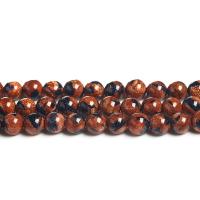 Goldstone perler, Runde, poleret, forskellig størrelse for valg, gylden, Solgt Per Ca. 14.57 inch Strand