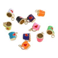 Brass Jewelry Pendants Cup enamel Sold By PC